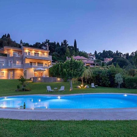 3 Bedroom Luxury Pool Appartment Gouvia Buitenkant foto